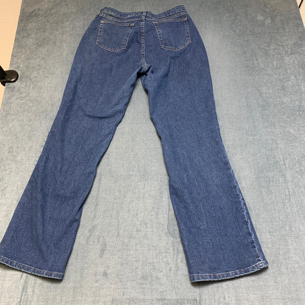 VF Jeans Womens 12/32M Blue Denim Straight Leg Instantly Slims You Medium Wash